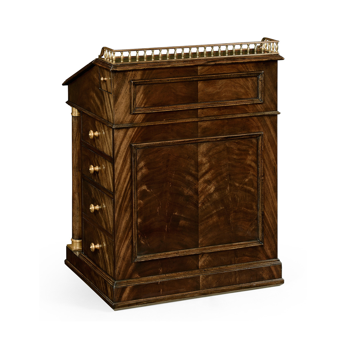 Mahogany Biedermeier Davenport