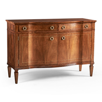 Bowfront Mahogany Cabinet