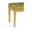 Louis XV style bench (Gold leaf/Velvet Lime)