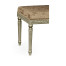 Louis XV style benchl (Silver Leaf/Velvet Calico)