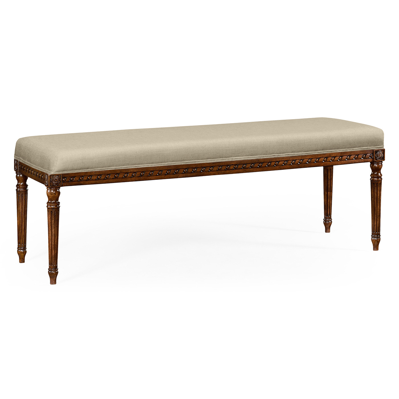 Louis XV style bench (Mahogany/COM)
