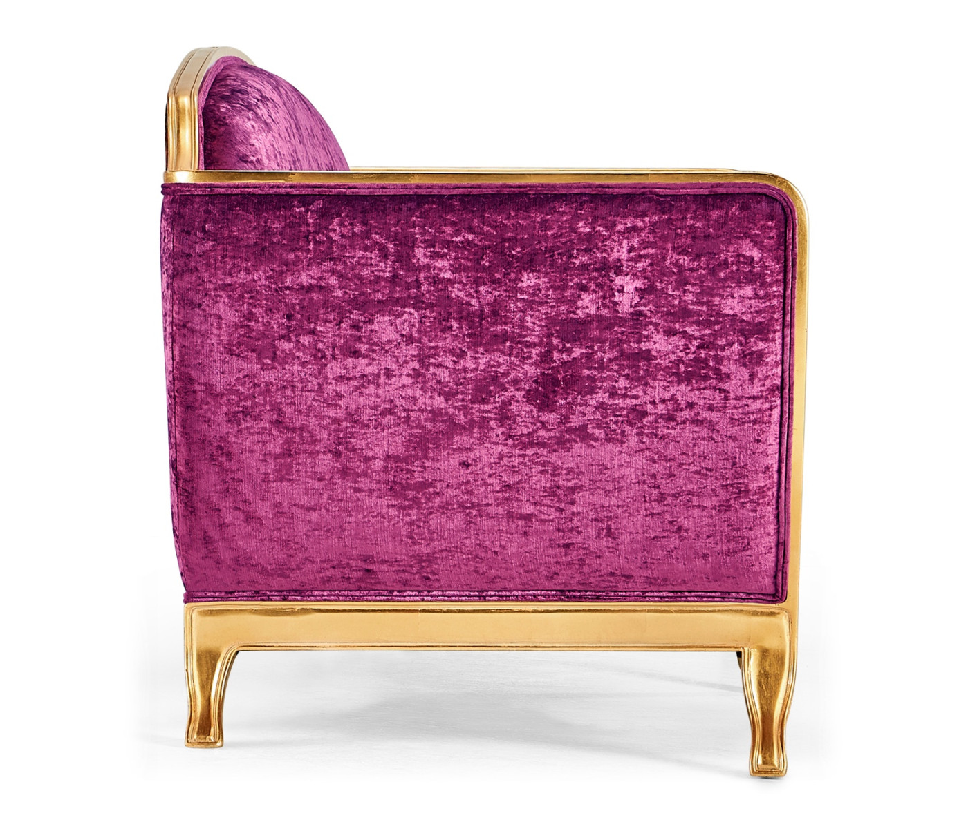 Empire Style Sofa with Gold Leaf