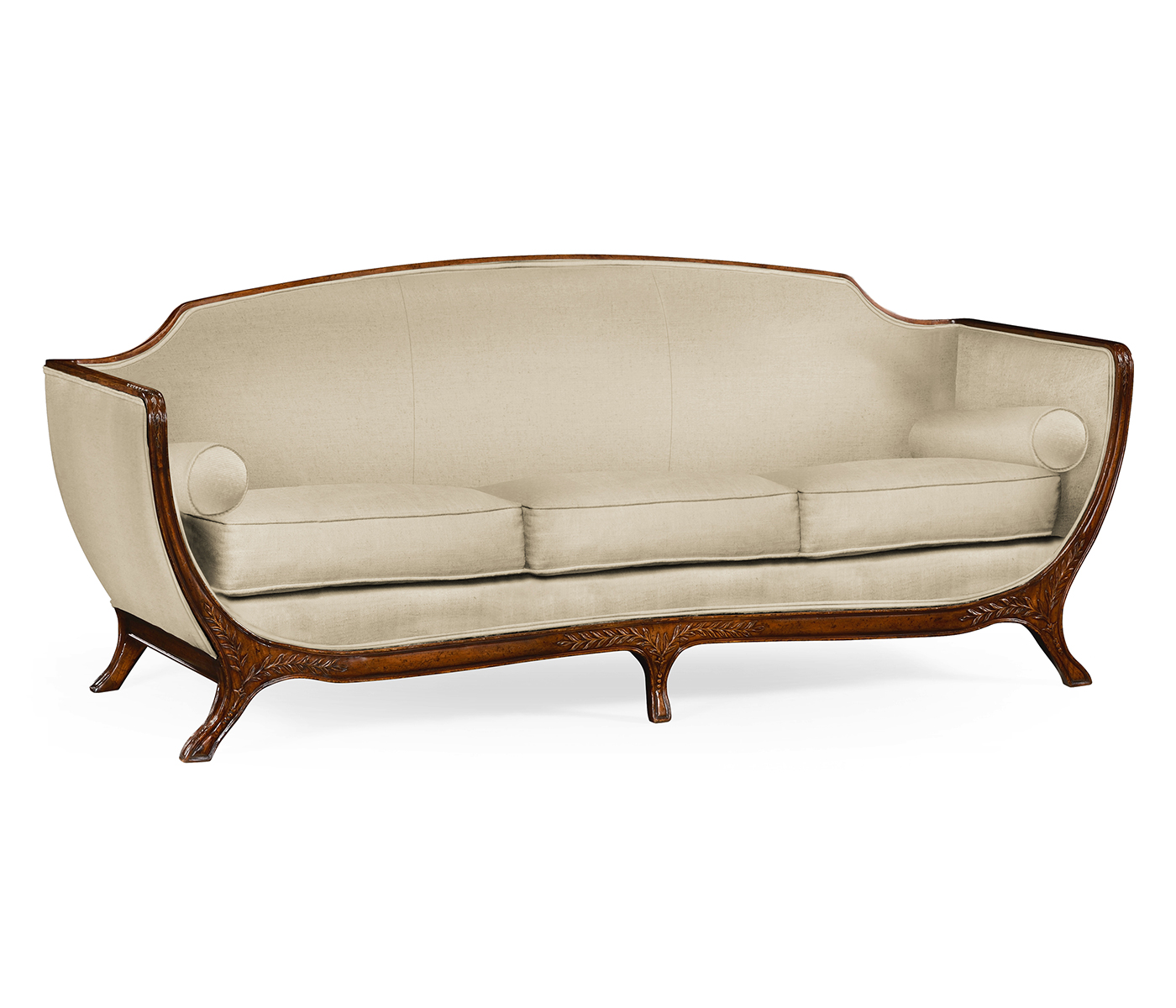 Empire Style Mahogany Sofa