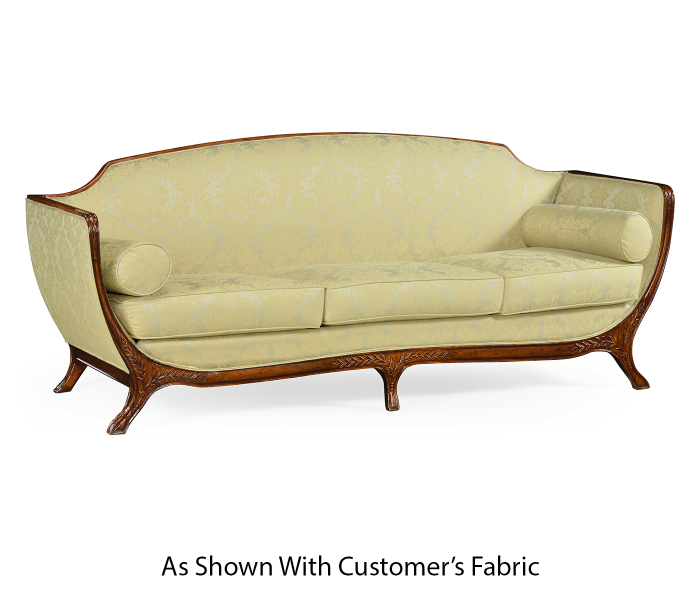 Empire Style Mahogany Sofa