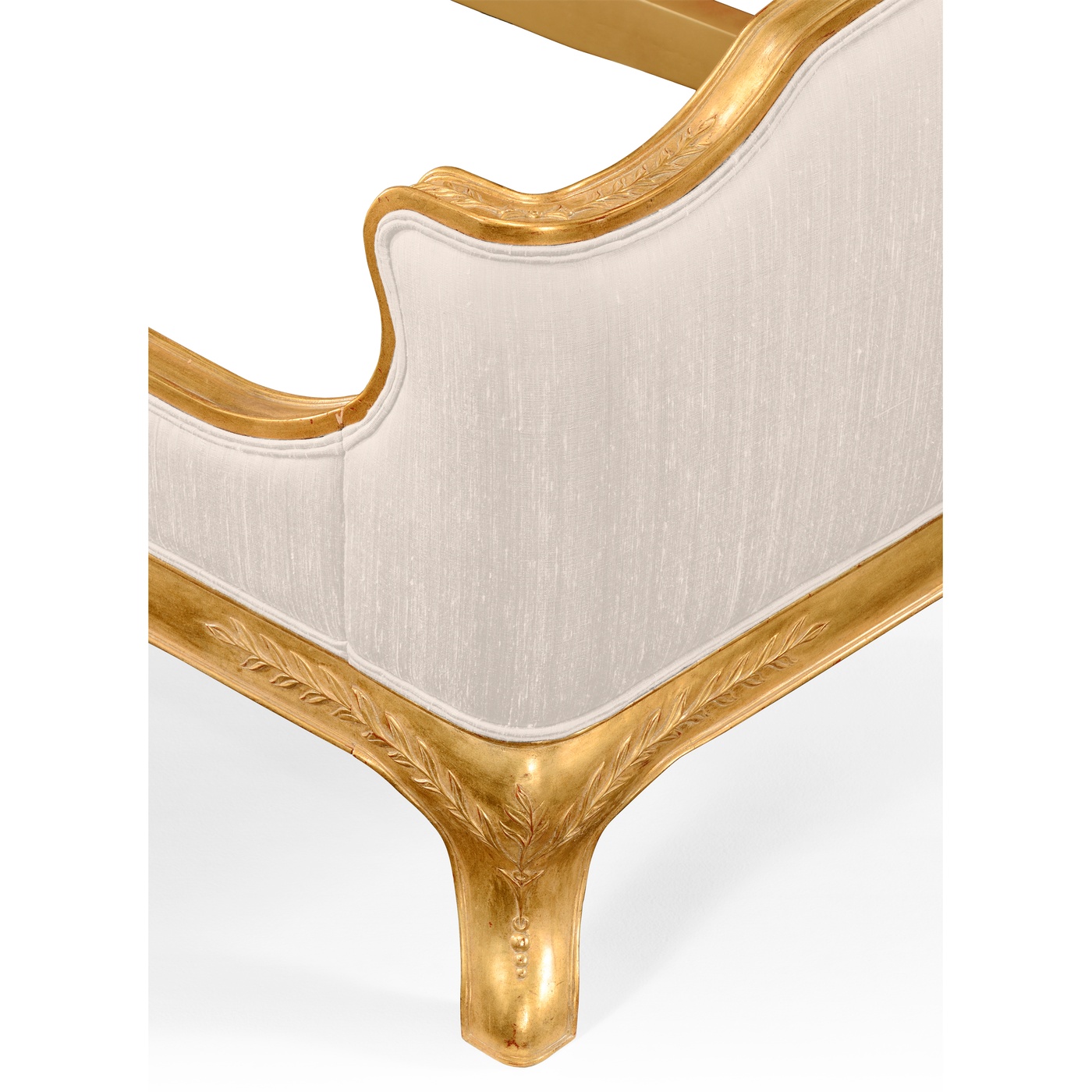 Louis XV Gilded Cali King Bed