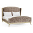 Louis XV Country Sage Cali King Bed