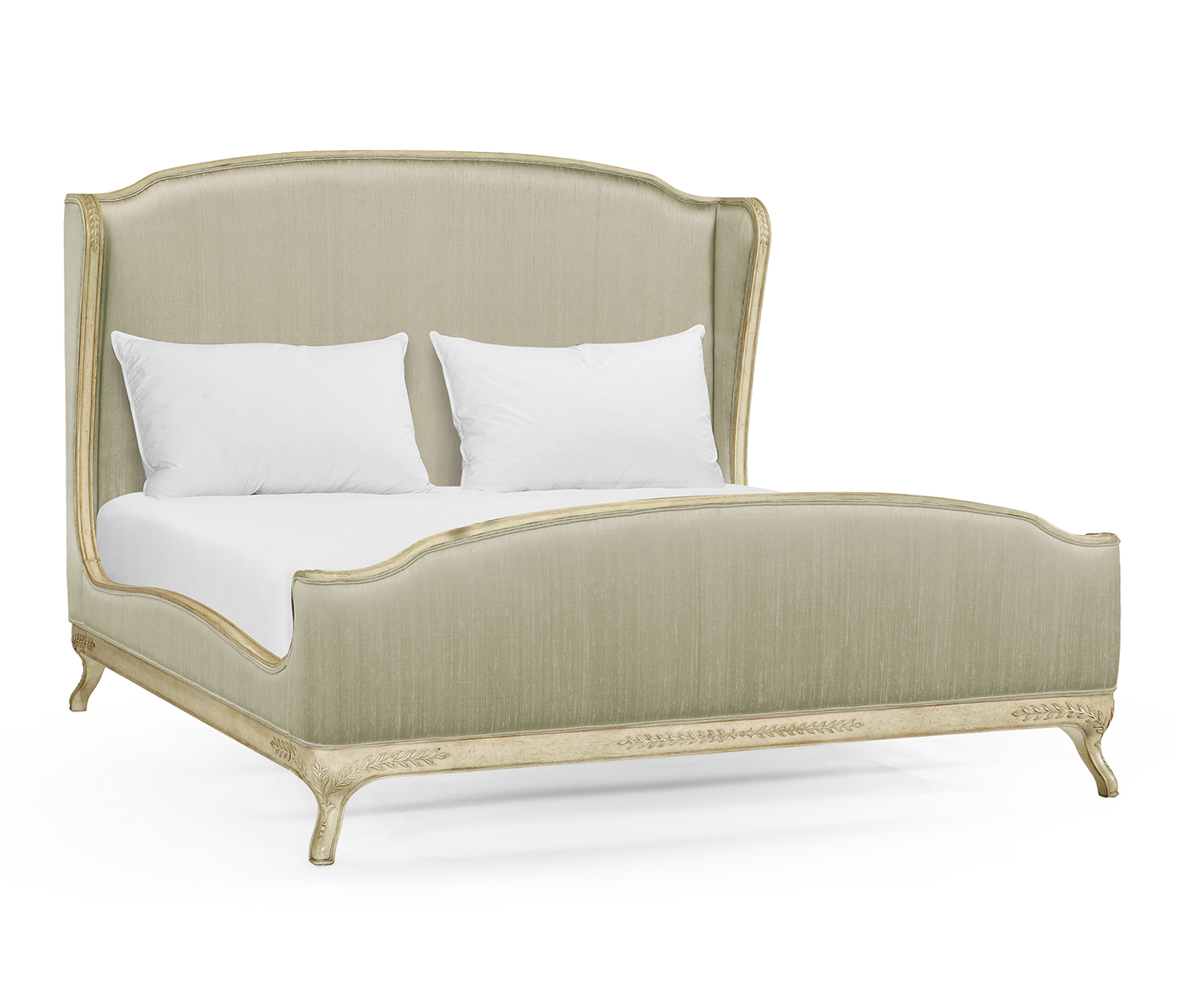 Louis XV Country Sage Cali King Bed