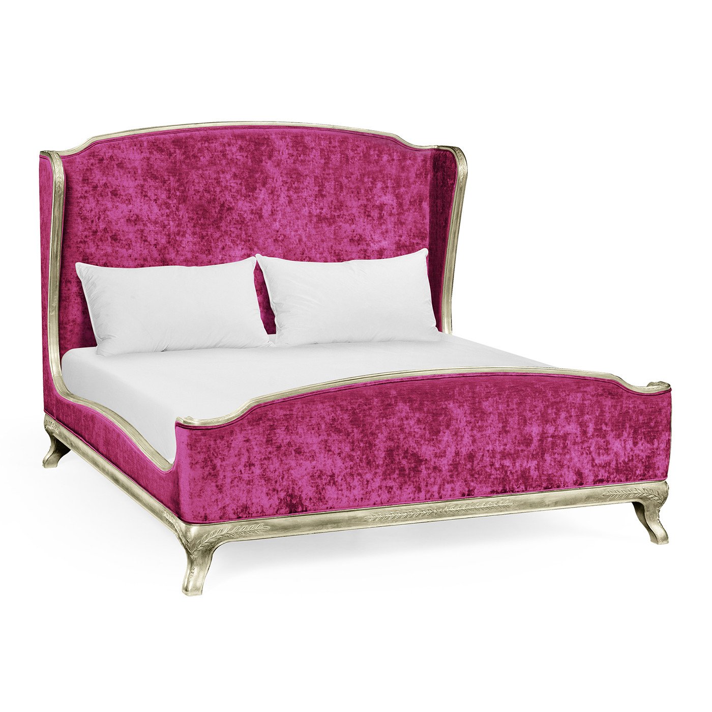 Louis XV Grey Weathered Cali King Bed