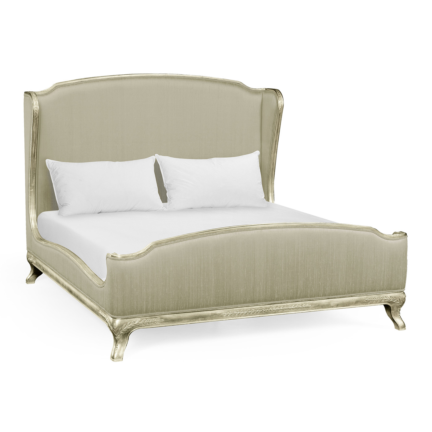 Louis XV Grey Weathered Cali King Bed