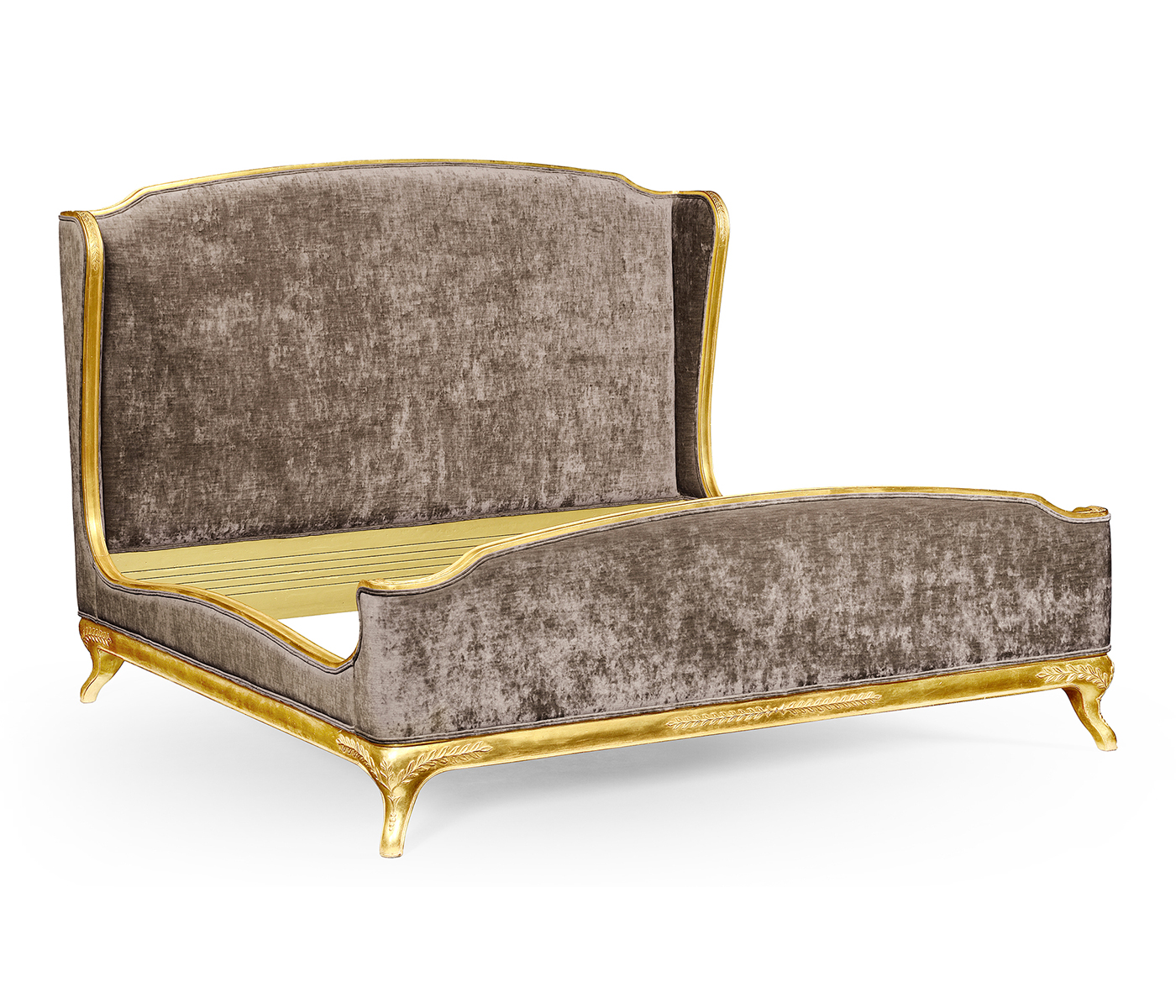 Louis XV Gilded US King Bed