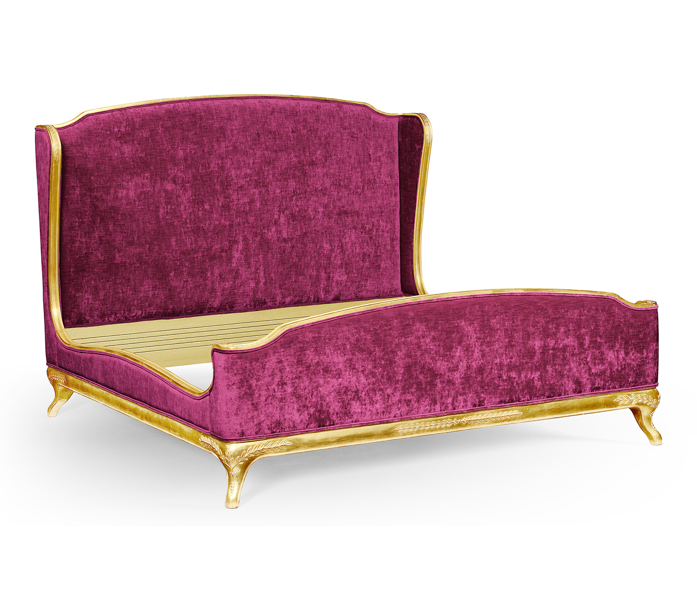 Louis XV Gilded US King Bed