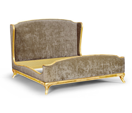 Louis XV Gilded US King Bed