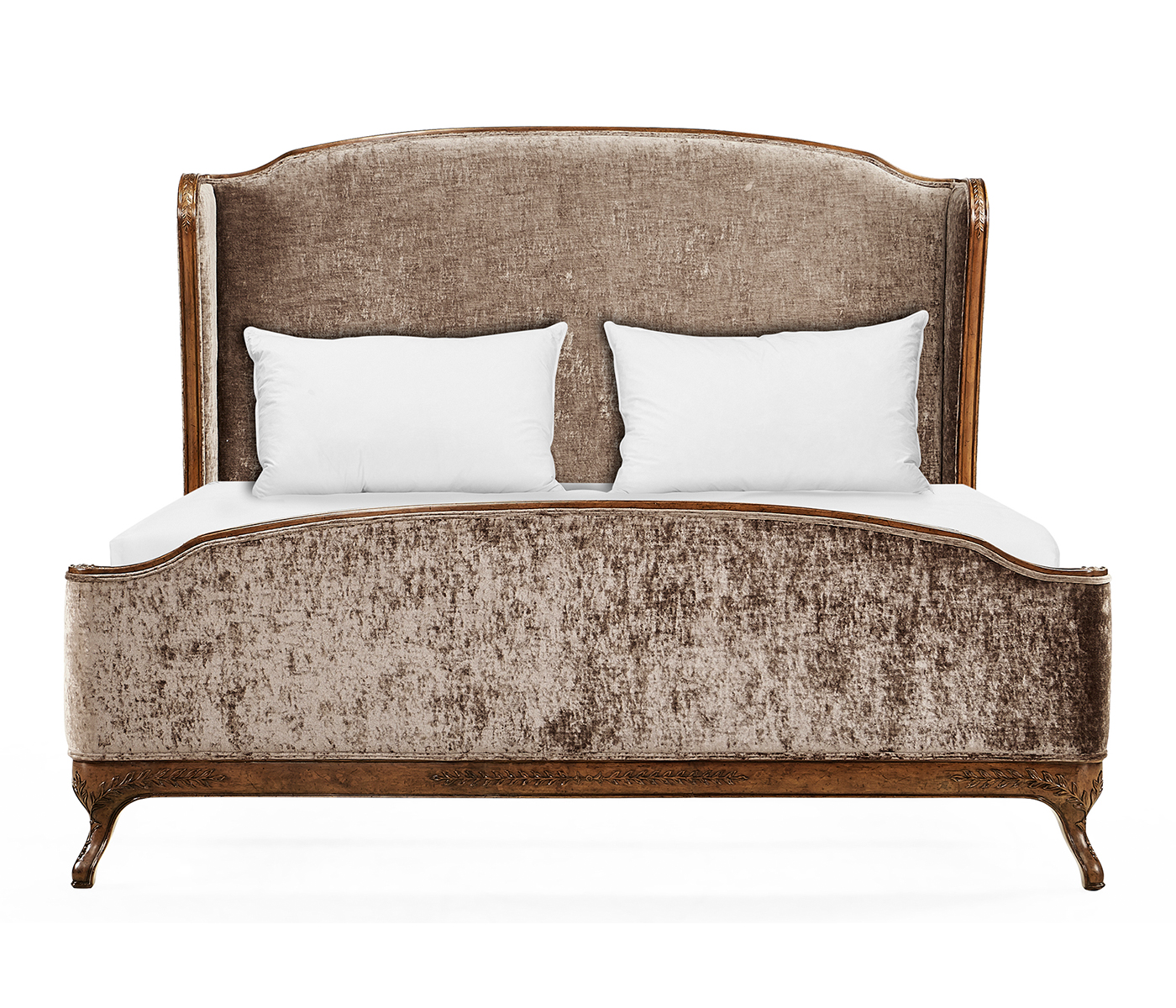 Louis XV Mahogany US King Bed