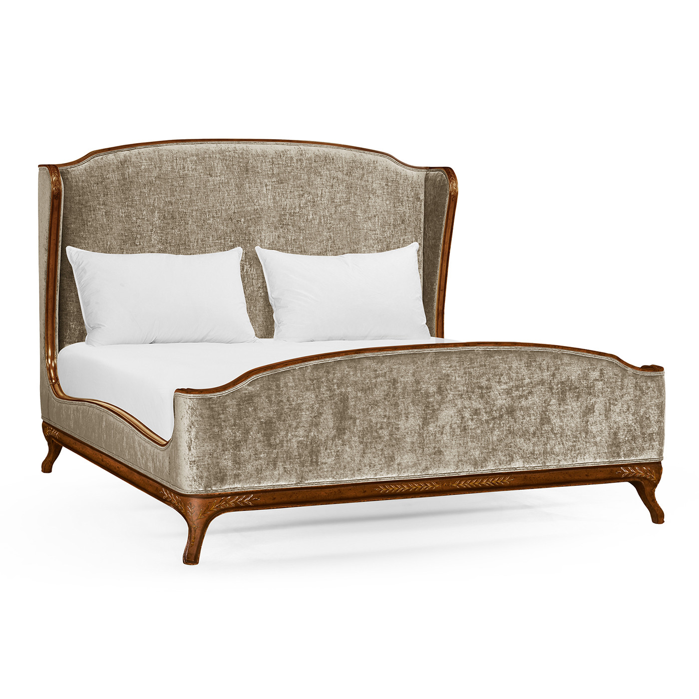 Louis XV Mahogany US King Bed