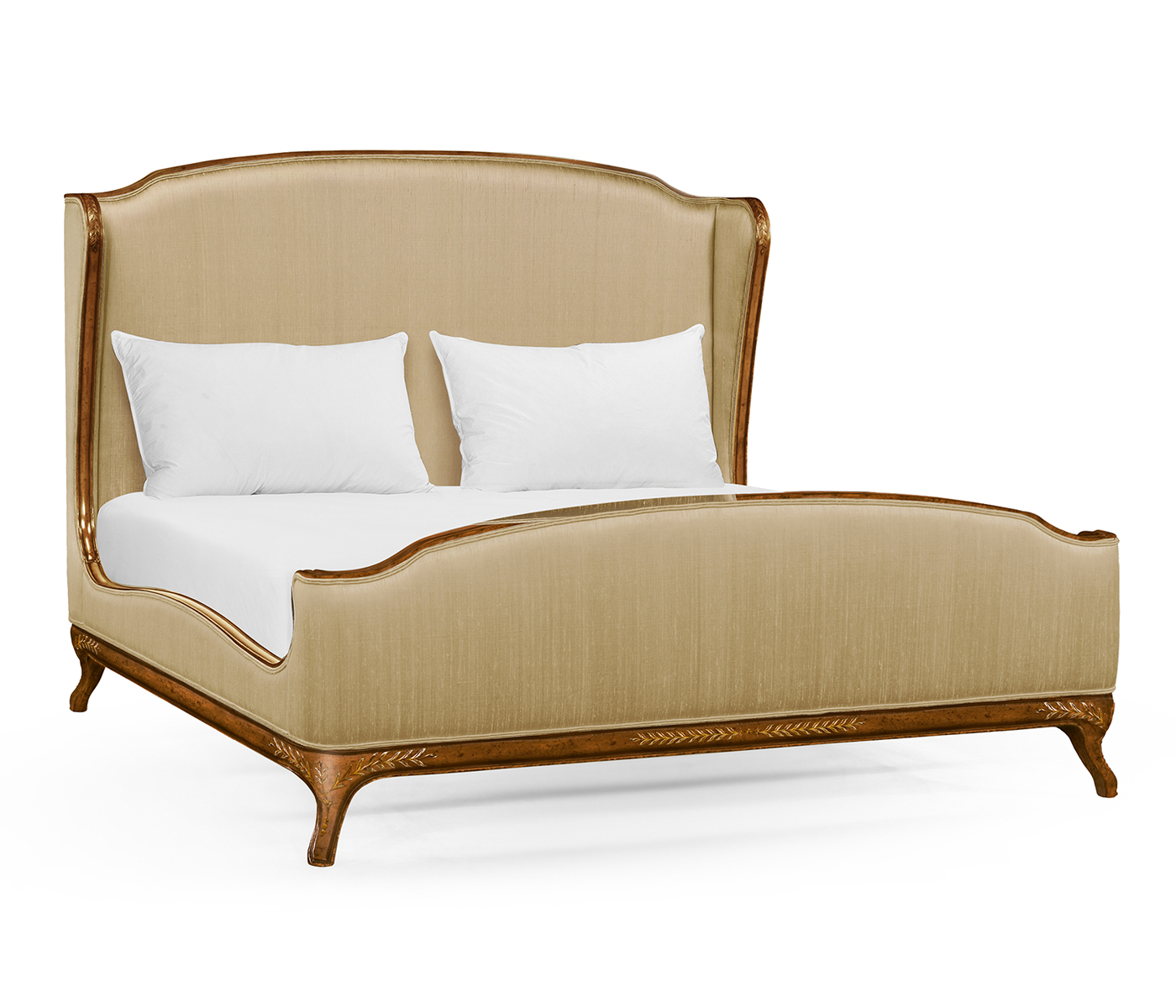 Louis XV Mahogany US King Bed