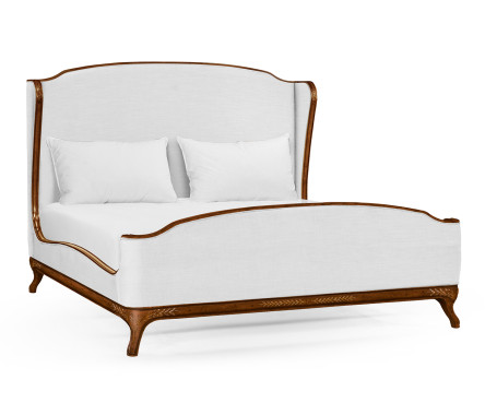 Louis XV Mahogany US King Bed