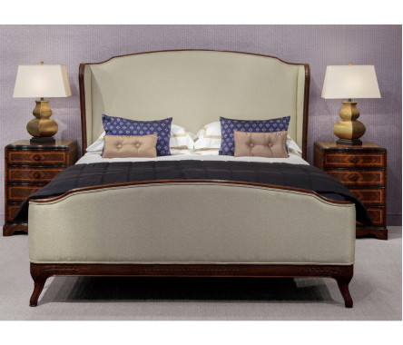 Louis XV Mahogany US King Bed