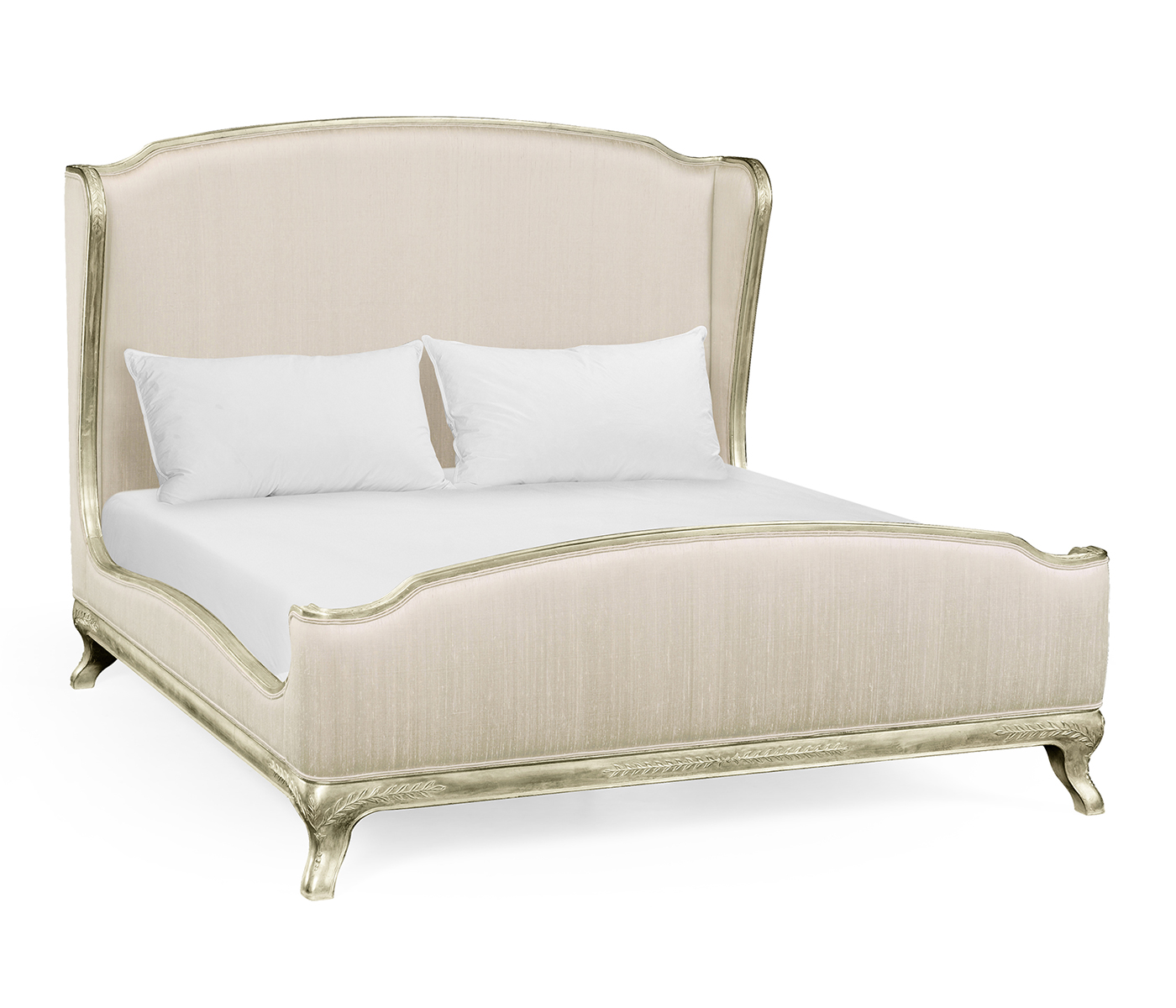 Louis XV Grey Weathered US King Bed