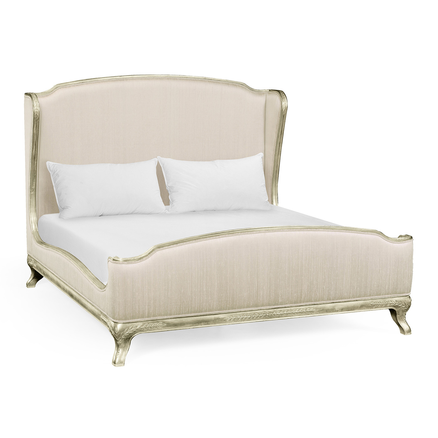 Louis XV Grey Weathered US King Bed