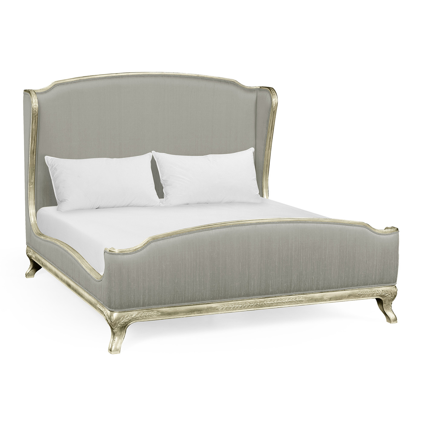 Louis XV Grey Weathered US King Bed