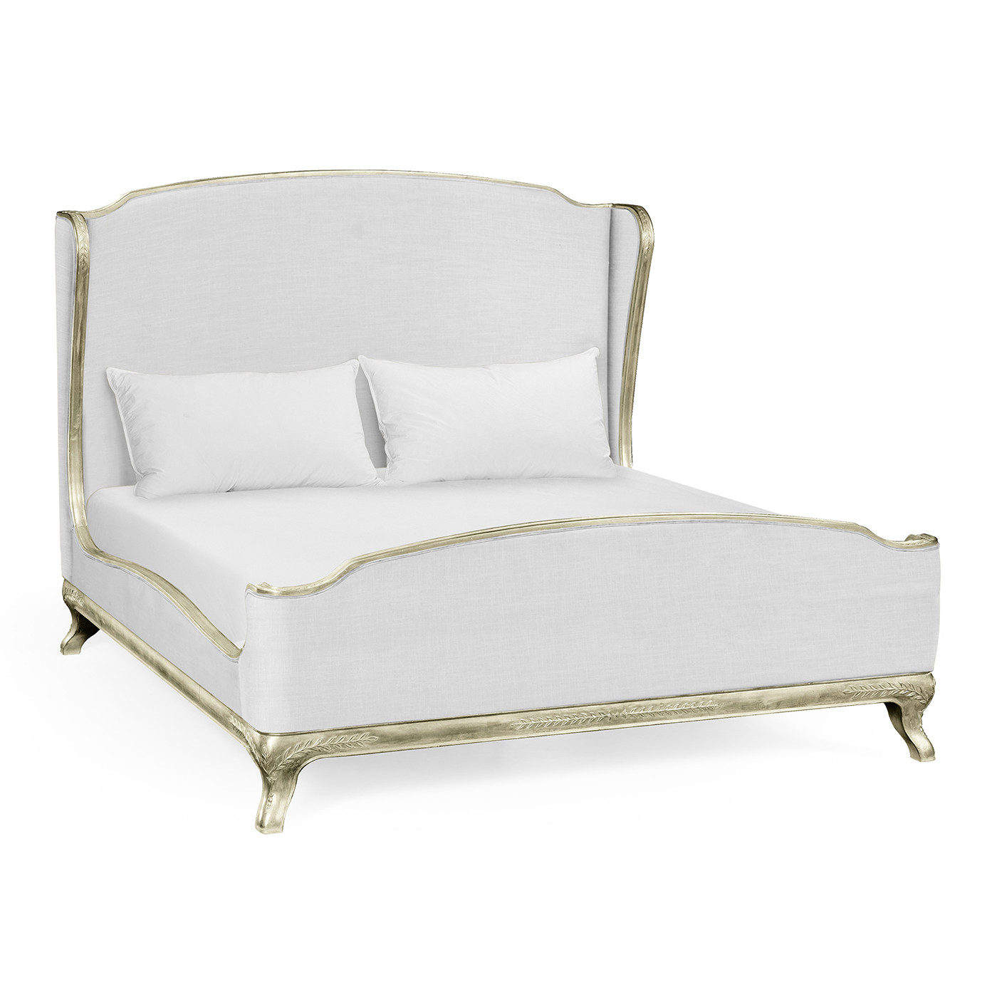Louis XV Grey Weathered US King Bed