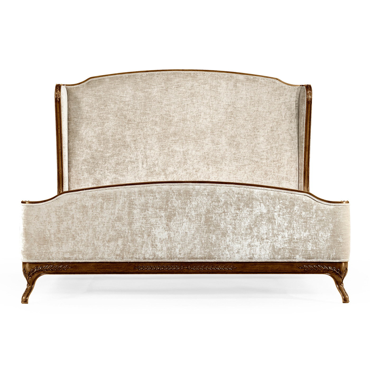 Louis XV Walnut US King Bed