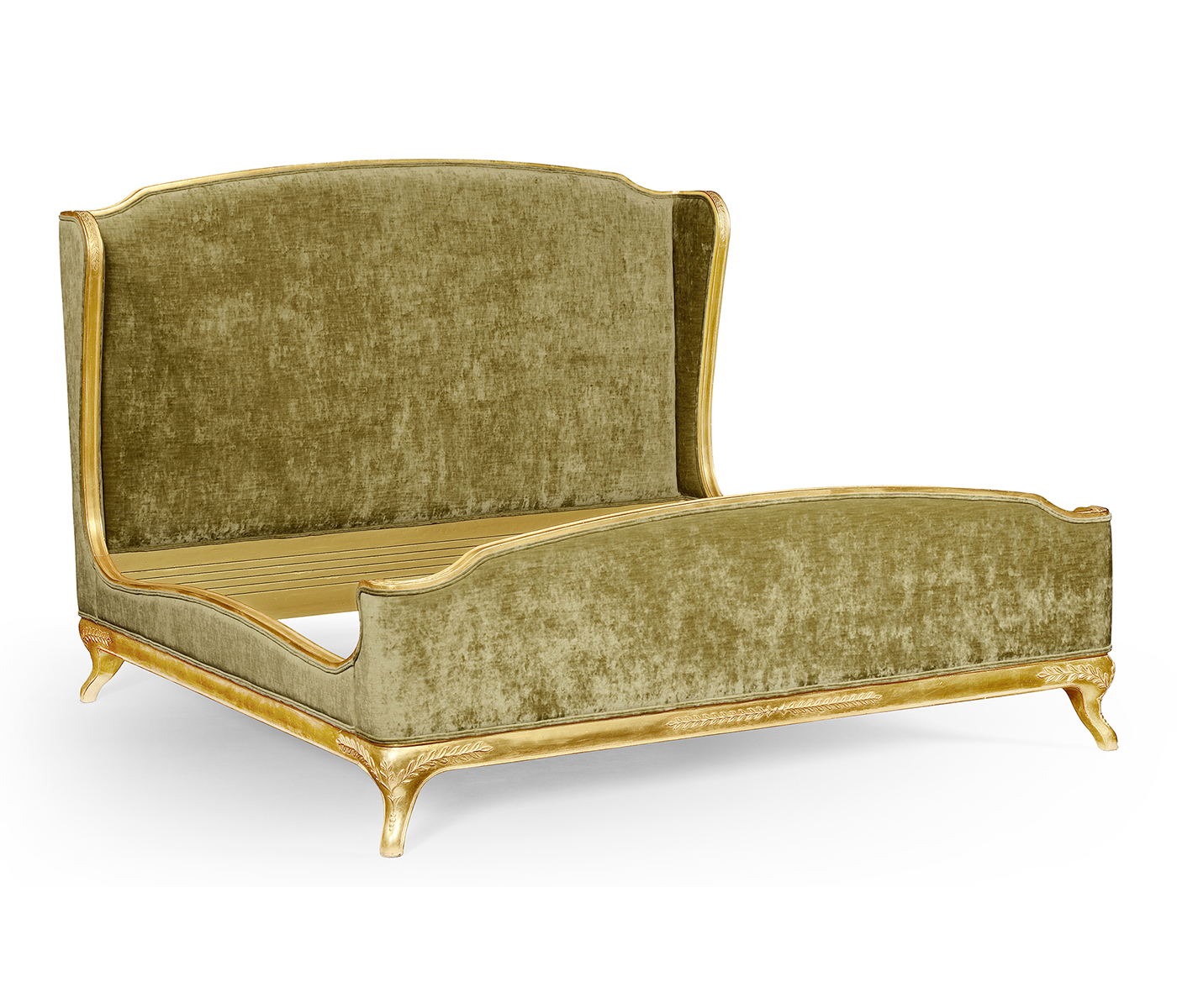 Louis XV Gilded US Queen Bed