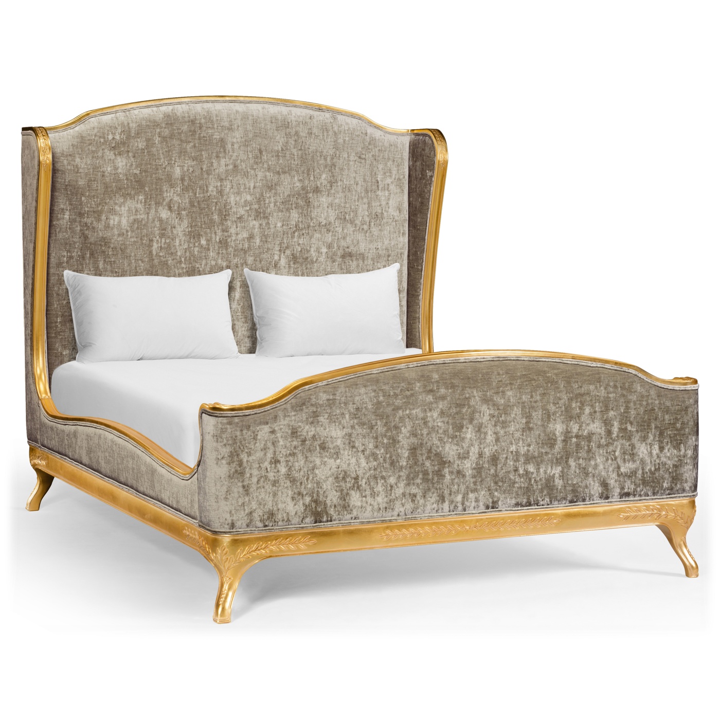 Louis XV Gilded US Queen Bed