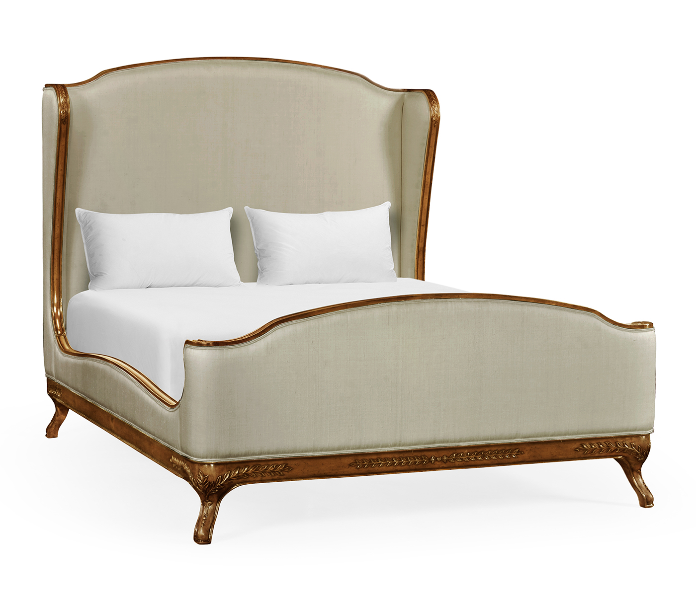 Louis XV Mahogany US Queen Bed
