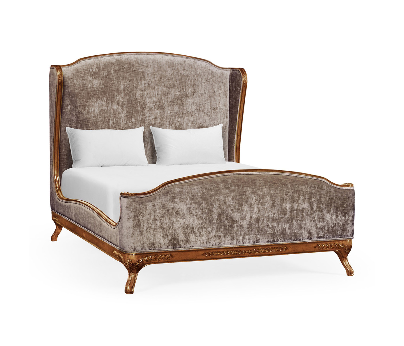 Louis XV Walnut US Queen Bed