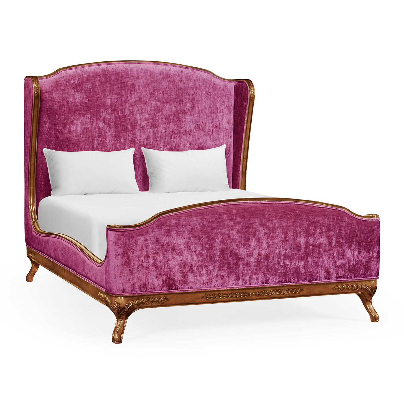 Louis XV Walnut US Queen Bed