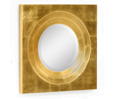 Gilded Framed Round Mirror