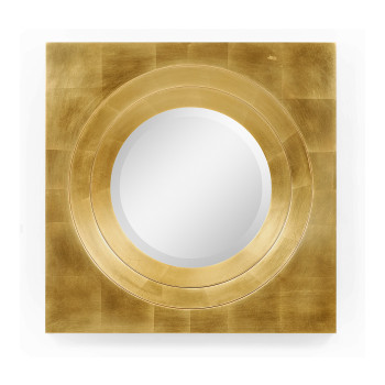 Gilded Framed Round Mirror