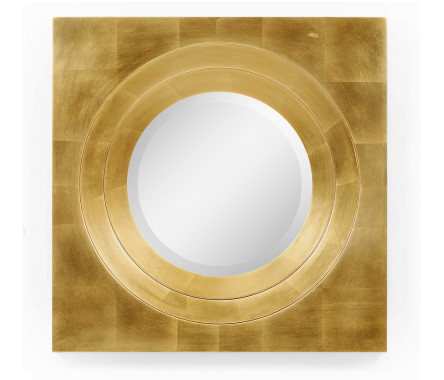 Gilded Framed Round Mirror