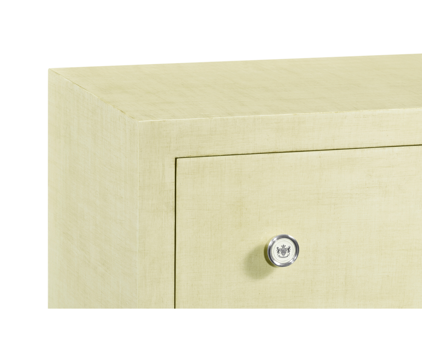 Camomile & Silver Low Chest