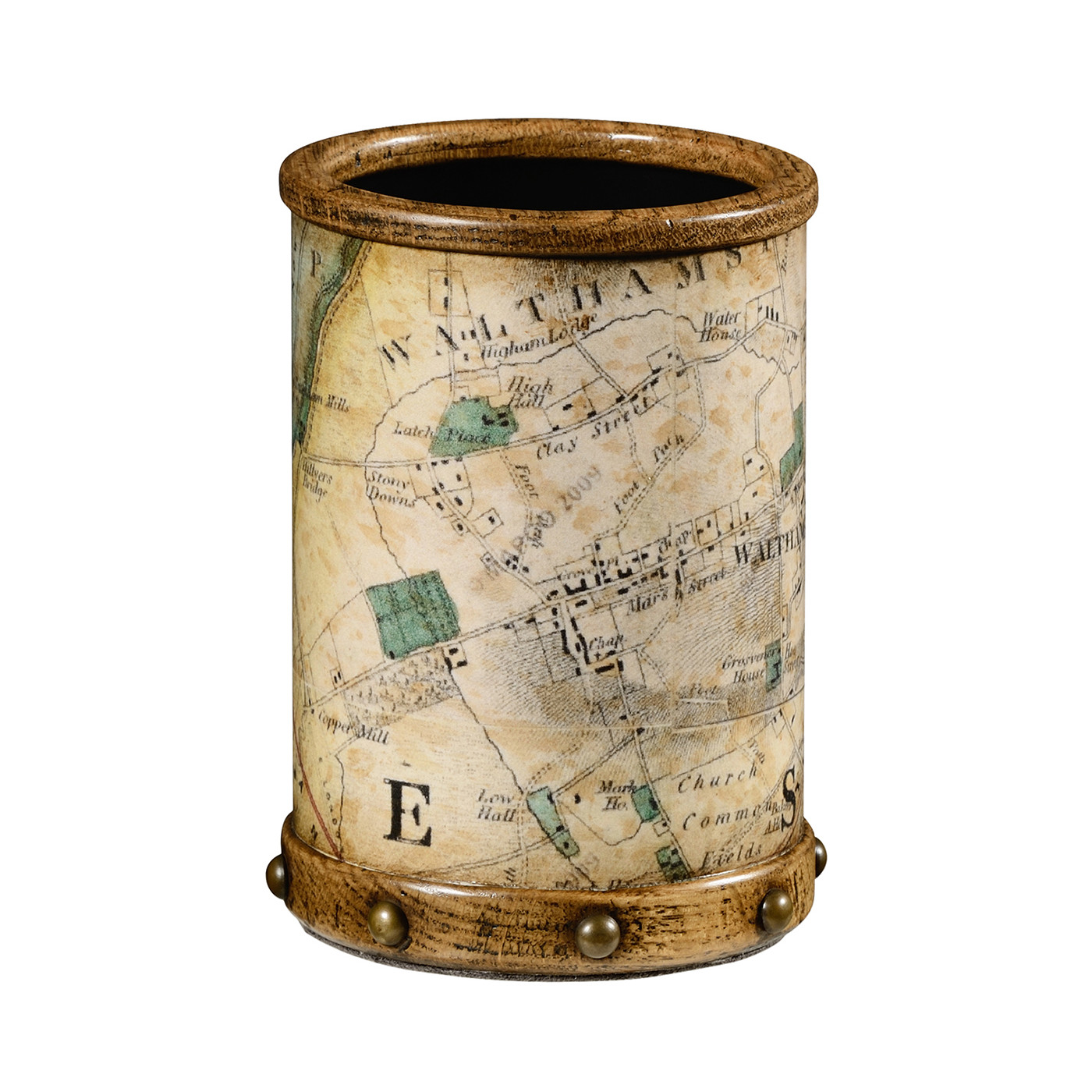 Travel Trunk Style Pen Holder