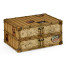 Travel Trunk Style Desktop Chest