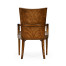 Biedermeier Style Walnut Dining Arm Chair