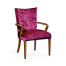 Biedermeier Style Walnut Dining Arm Chair