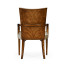 Biedermeier Style Walnut Dining Arm Chair