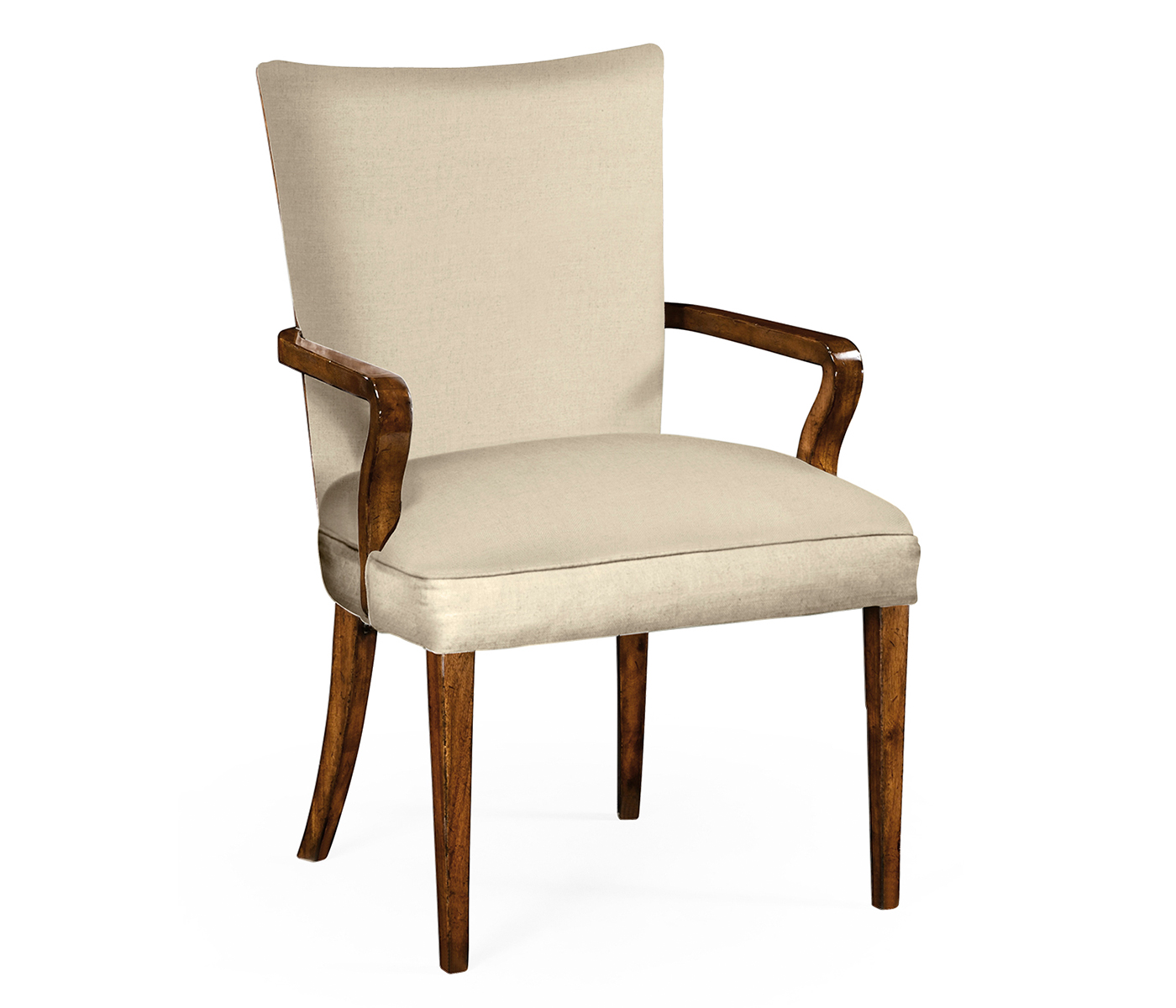 Biedermeier Style Mahogany Dining Arm Chair