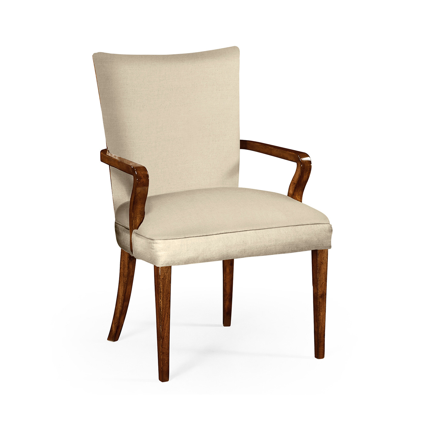 Biedermeier Style Mahogany Dining Arm Chair