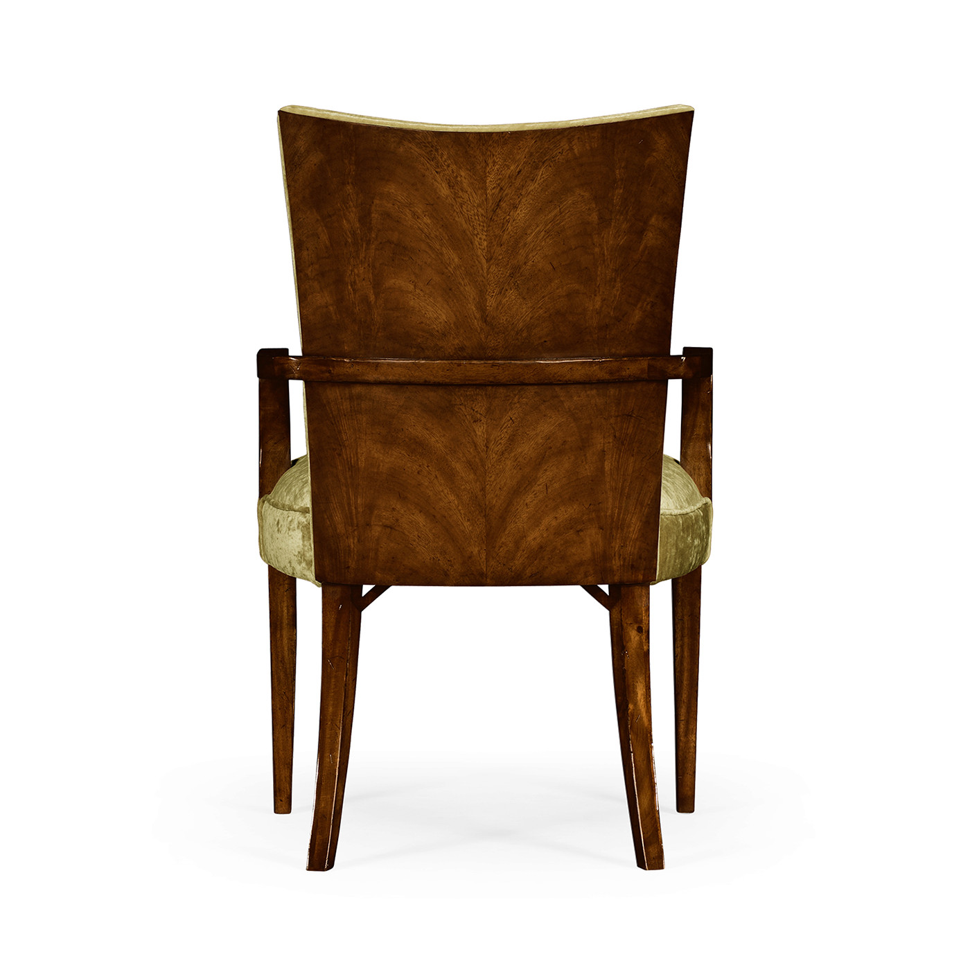 Biedermeier Style Mahogany Dining Arm Chair