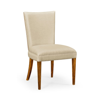 Biedermeier Style Walnut Dining Side Chair