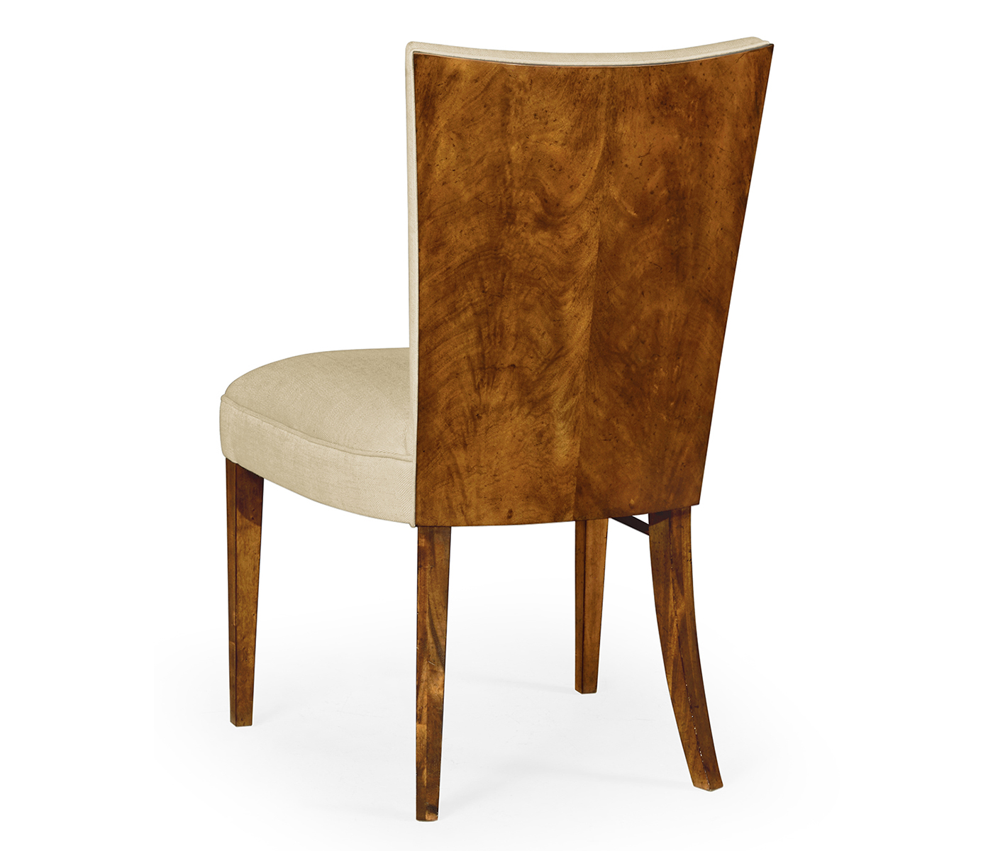 Biedermeier Style Walnut Dining Side Chair