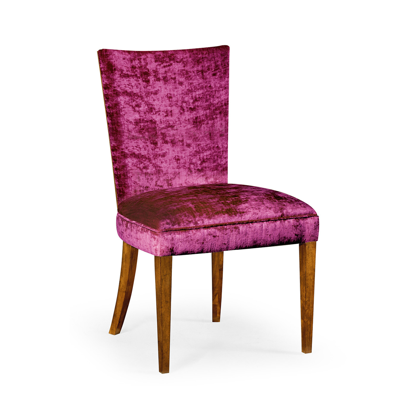 Biedermeier Style Walnut Dining Side Chair