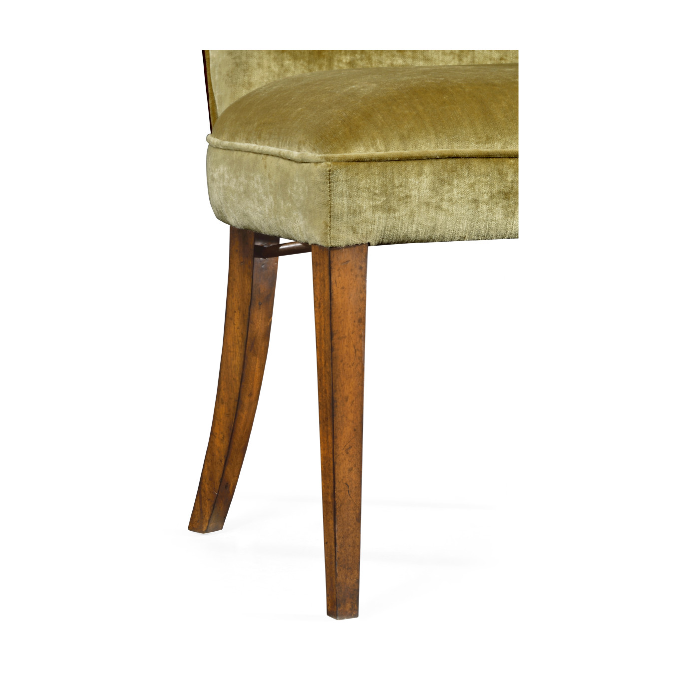 Biedermeier Style Walnut Dining Side Chair