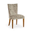 Biedermeier Style Walnut Dining Side Chair