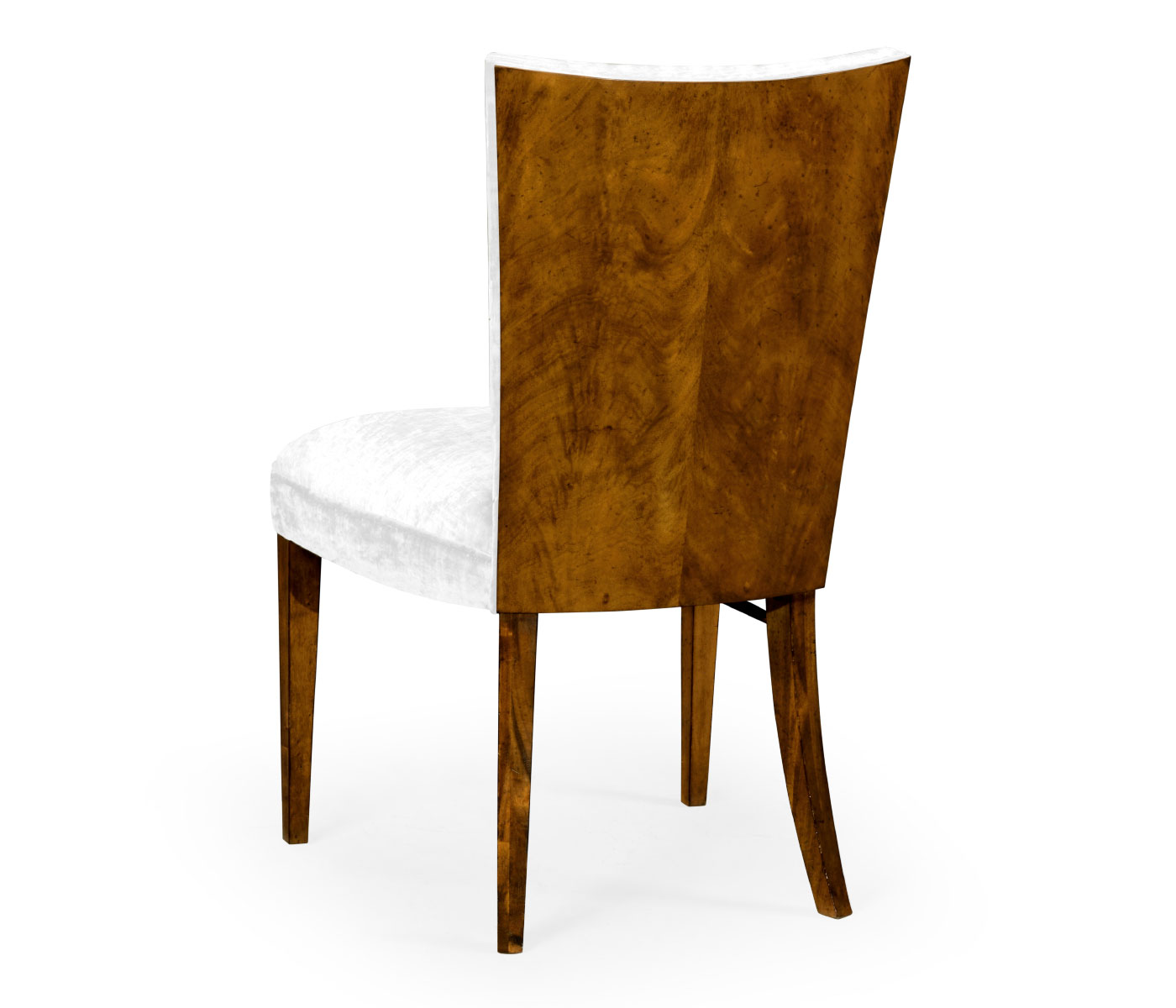 Biedermeier Style Walnut Dining Side Chair