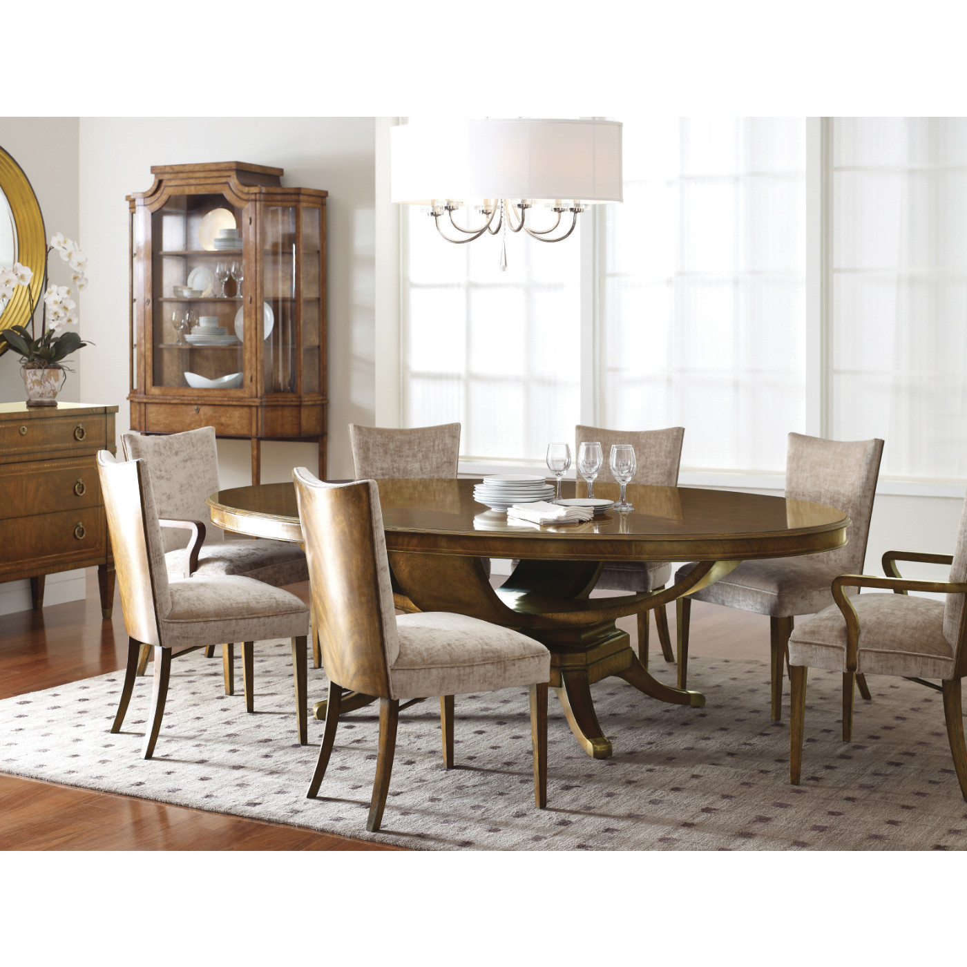 Biedermeier Style Mahogany Dining Side Chair